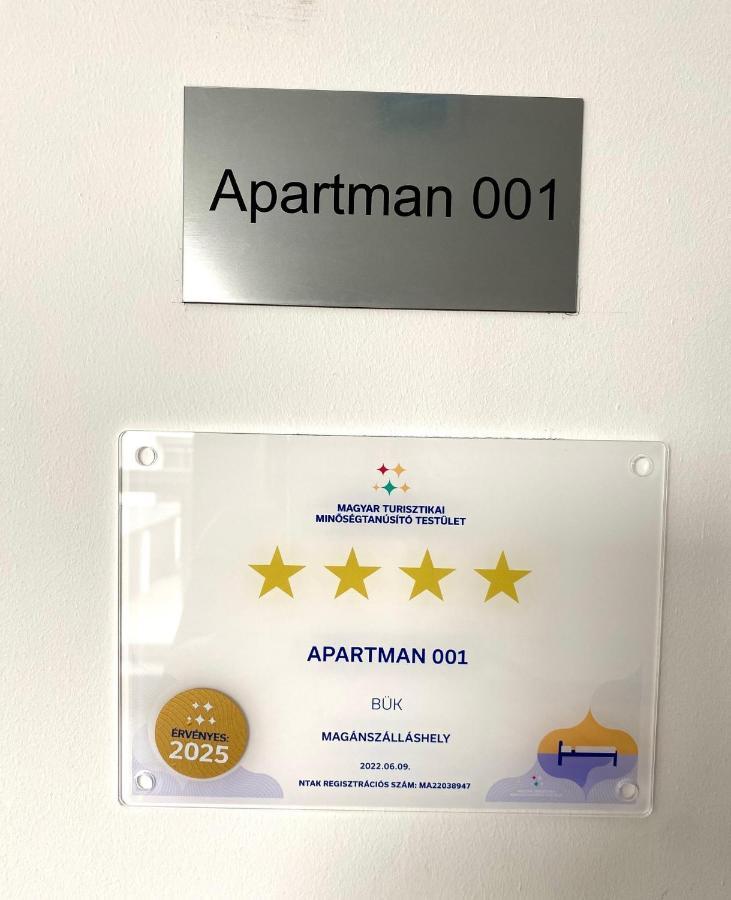 Apartman 001 Bük Zewnętrze zdjęcie